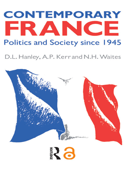 Title details for Contemporary France by D. L. Hanley - Available